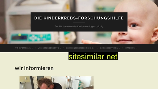 kinderkrebsforschungshilfe.de alternative sites