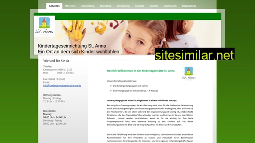 kindertagesstaette-st-anna.de alternative sites