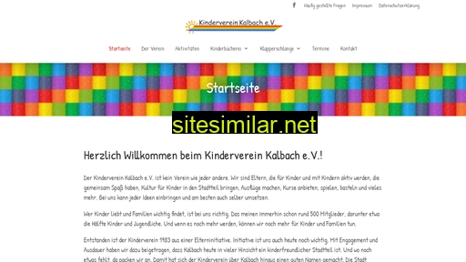 kinderverein-kalbach.de alternative sites