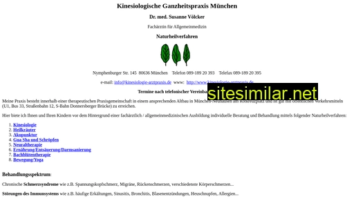 kinesiologie-arztpraxis.de alternative sites