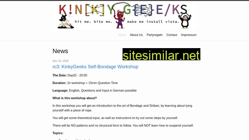 kinkygeeks.de alternative sites