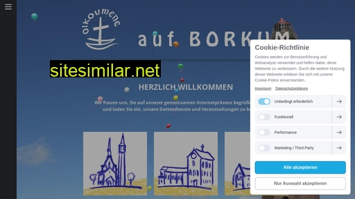 kirche-borkum.de alternative sites