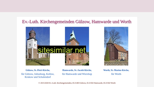 kirche-guelzow.de alternative sites
