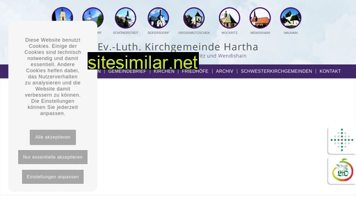 kirche-hartha.de alternative sites