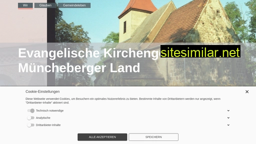 Kirche-muencheberger-land similar sites