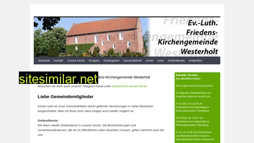 kirche-westerholt.de alternative sites