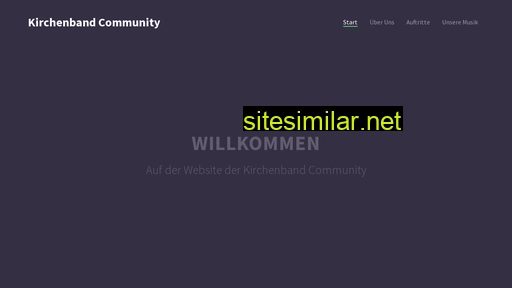 kirchenband-community.de alternative sites