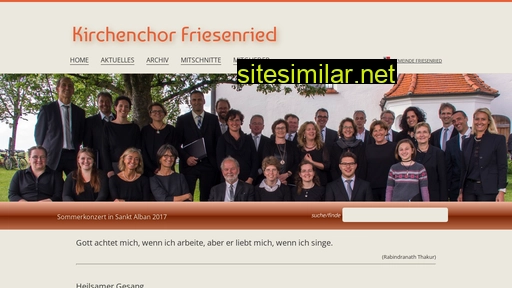 kirchenchor-friesenried.de alternative sites
