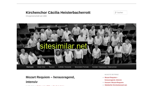 kirchenchor-heisterbacherrott.de alternative sites