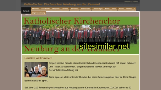 kirchenchor-neuburg.de alternative sites