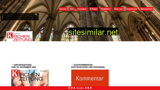 Kirchenzeitung-koeln similar sites