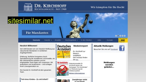 Kirchhoff-anwalt similar sites