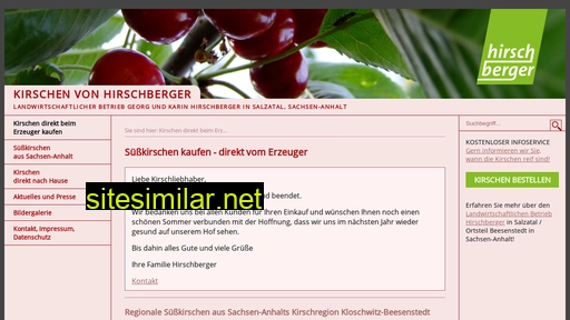 kirschen-hirschberger.de alternative sites