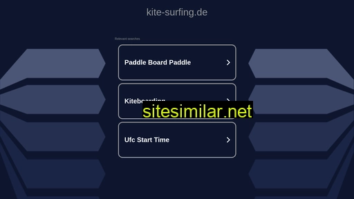 Kite-surfing similar sites