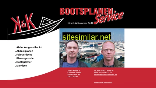 kk-bootsplanen.de alternative sites