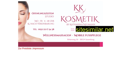 kk-kosmetik.de alternative sites