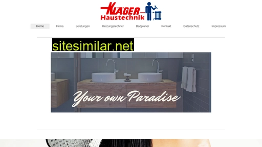 Klaeger-haustechnik similar sites
