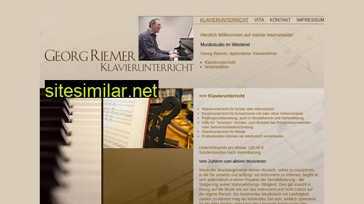 klavierunterricht-riemer.de alternative sites