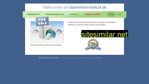 klammlose-bank24.de alternative sites