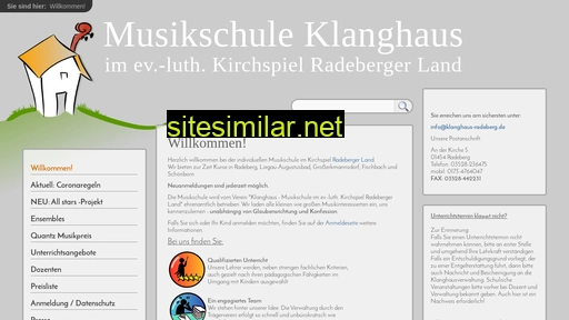klanghaus-radeberg.de alternative sites