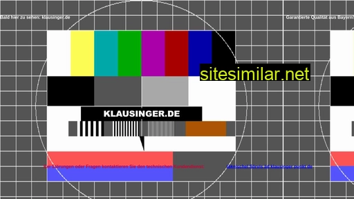 Klausinger similar sites