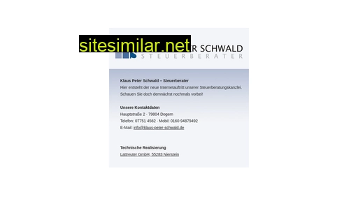 Klaus-peter-schwald similar sites