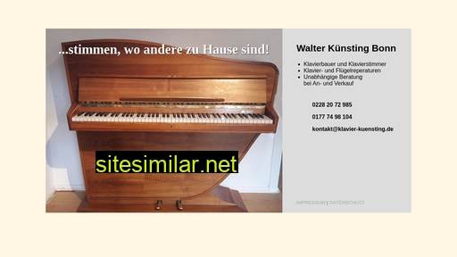 klavier-kuensting.de alternative sites