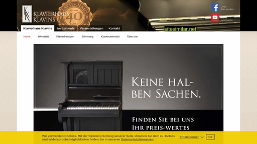 klavierhaus-klavins.de alternative sites