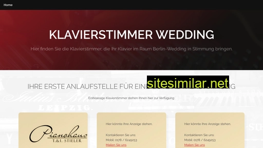 Klavierstimmer-wedding similar sites