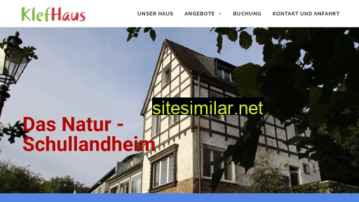 klefhaus.de alternative sites