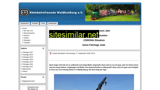 kleinbahn-waldkraiburg.de alternative sites