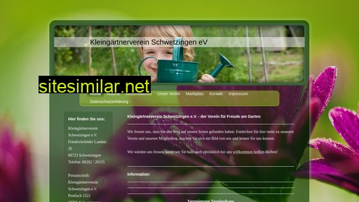 kleingaertnerverein-schwetzingen.de alternative sites