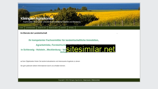 Kleingarn-agrarkontor similar sites