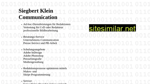 klein-communication.de alternative sites