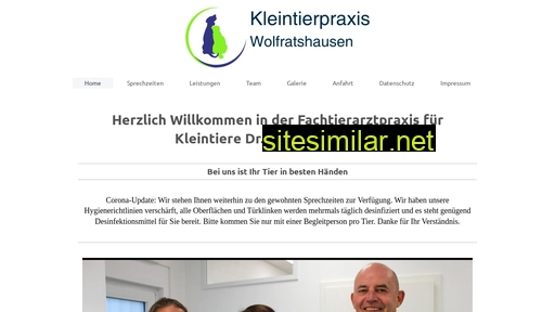 kleintierpraxis-wolfratshausen.de alternative sites