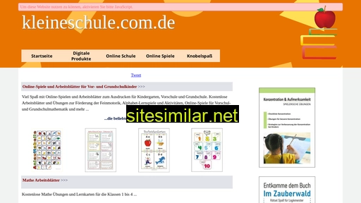 kleineschule.com.de alternative sites