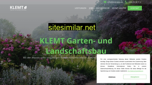 klemt-gala.de alternative sites