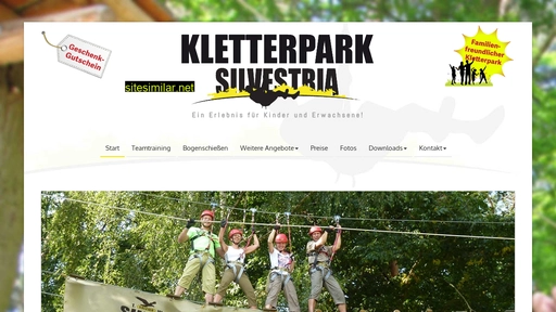 kletterpark-silvestria.de alternative sites