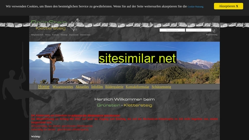 klettersteig-gruenstein.de alternative sites