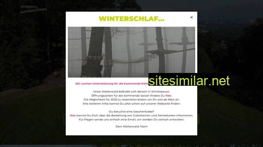 kletterwald-wetter.de alternative sites