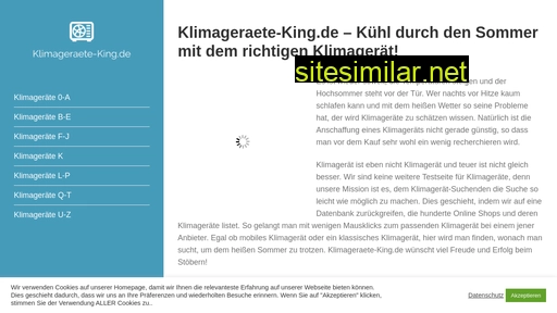 klimageraete-king.de alternative sites