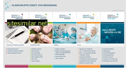 klinikum-ernst-von-bergmann-potsdam.de alternative sites