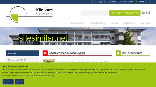 klinikum-neumarkt.de alternative sites