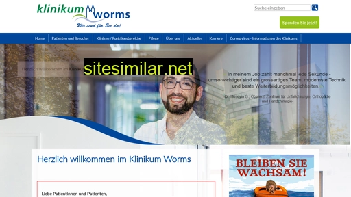Klinikum-worms similar sites