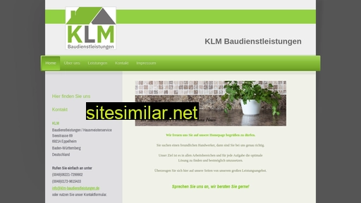klm-baudienstleistungen.de alternative sites