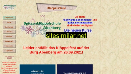kloeppelschule-abenberg.de alternative sites