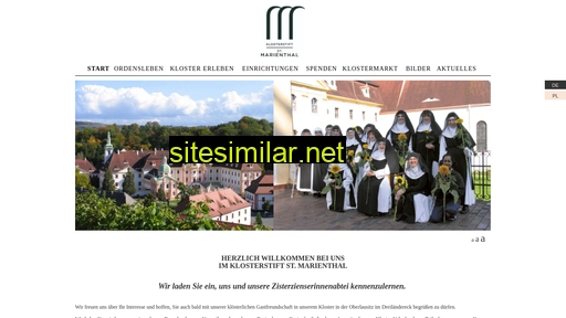 kloster-marienthal.de alternative sites