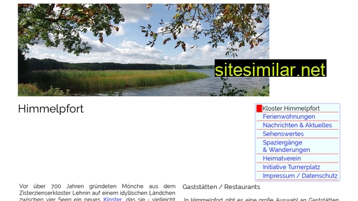 kloster-himmelpfort.de alternative sites