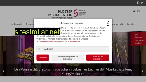 kloster-michaelstein.de alternative sites
