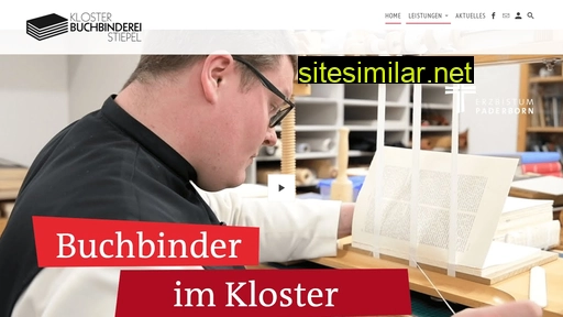 klosterbuchbinderei.de alternative sites